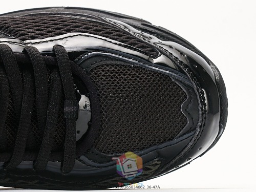 נעלי New Balance 509, שחור, בורדו, אפור, כסף ושמנת, תמונה 3