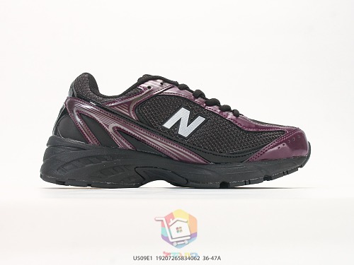 נעלי New Balance 509, שחור, בורדו, אפור, כסף ושמנת, תמונה 17