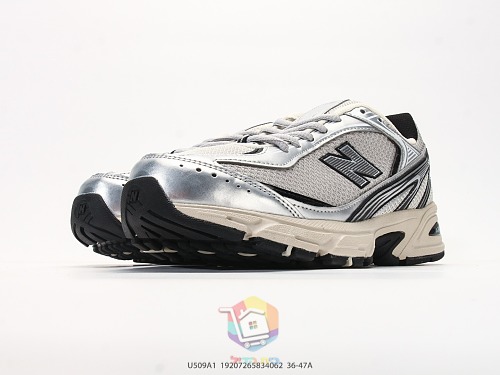 נעלי New Balance 509, שחור, בורדו, אפור, כסף ושמנת, תמונה 33