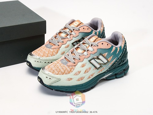 נעלי New Balance בשני דגמים, 1906W בשחור, טורקיז-אפרסק, לבן או כסף ו-509 שחור מטאלי, תמונה 10
