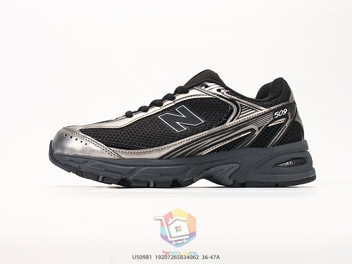 נעלי New Balance בשני דגמים, 1906W בשחור, טורקיז-אפרסק, לבן או כסף ו-509 שחור מטאלי, תמונה 47
