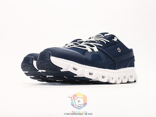 נעלי On Cloud 6, לבן או כחול כהה, תמונה 15