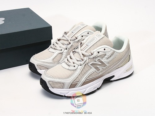 נעלי New Balance 740, בז', חום, כסף-כחול, לבן-שחור, תמונה 2