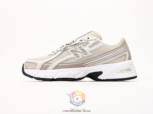 נעלי New Balance 740, בז', חום, כסף-כחול, לבן-שחור, תמונה 9