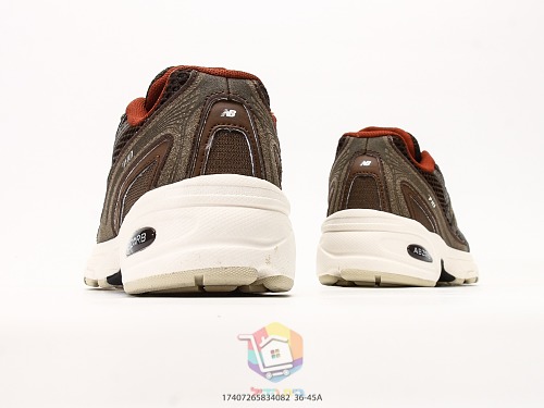 נעלי New Balance 740, בז', חום, כסף-כחול, לבן-שחור, תמונה 13