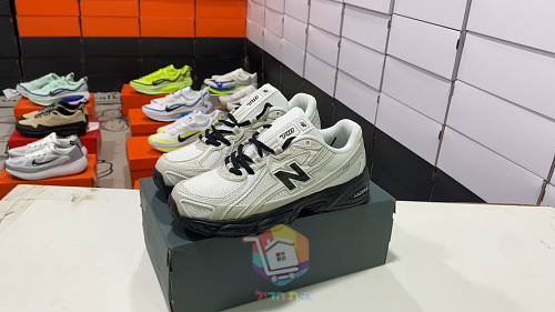 נעלי New Balance 740, בז', חום, כסף-כחול, לבן-שחור, תמונה 38