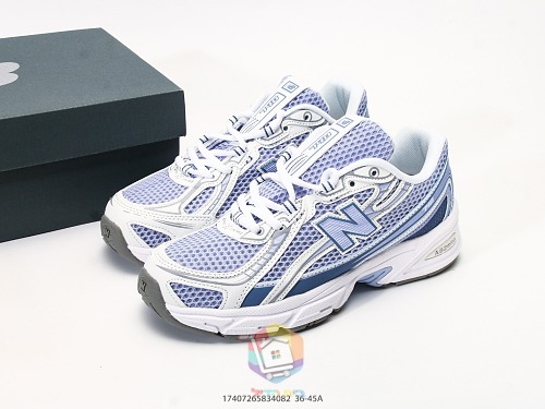 נעלי New Balance 740, תכלת-לבן, אפור כהה, שמנת-חום, שחור-כסף, תמונה 2