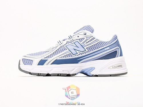נעלי New Balance 740, תכלת-לבן, אפור כהה, שמנת-חום, שחור-כסף, תמונה 9