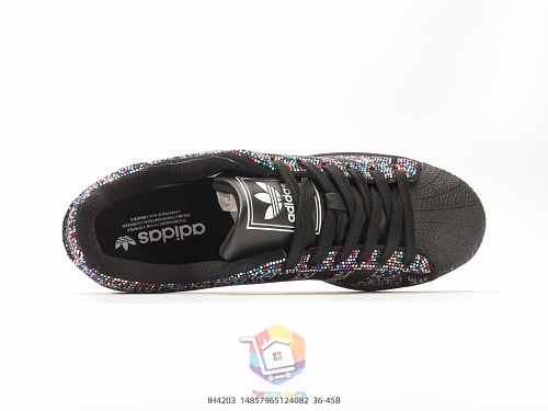 נעלי adidas Superstar II Rhinestone, צבעוני או שחור-כסף, תמונה 8