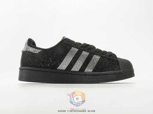 נעלי adidas Superstar II Rhinestone, צבעוני או שחור-כסף, תמונה 17