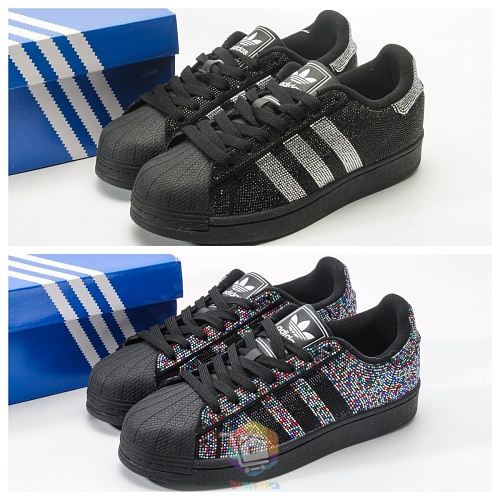 נעלי adidas Superstar II Rhinestone, צבעוני או שחור-כסף, תמונה 20