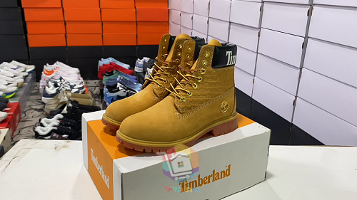 מגפי Timberland 6-Inch Premium, חיטה, כתום מעושן, שחור, תמונה 19