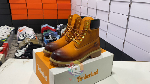 מגפי Timberland 6-Inch Premium, חיטה, כתום מעושן, שחור, תמונה 29