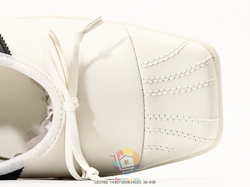 נעלי בלרינה adidas Superstar SQ Ballet, אוף וייט ושחור, תמונה 3
