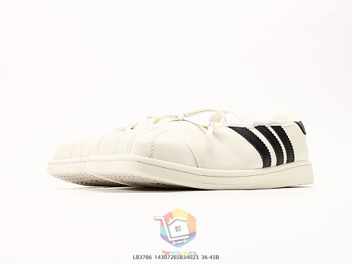 נעלי בלרינה adidas Superstar SQ Ballet, אוף וייט ושחור, תמונה 6