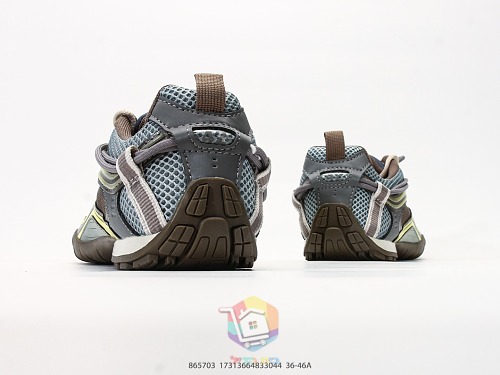 סניקרס Balenciaga Radar, חאקי וצהוב או בורדו וורוד, תמונה 6