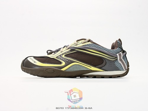 סניקרס Balenciaga Radar, חאקי וצהוב או בורדו וורוד, תמונה 10