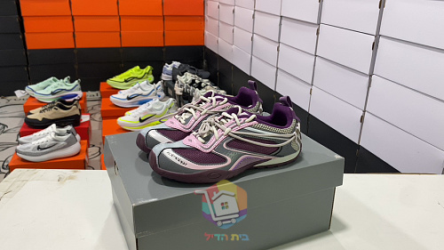 סניקרס Balenciaga Radar, חאקי וצהוב או בורדו וורוד, תמונה 11