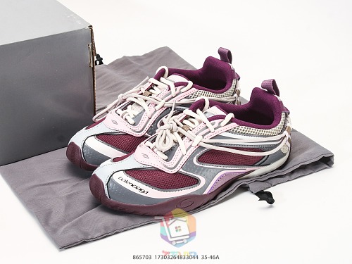 סניקרס Balenciaga Radar, חאקי וצהוב או בורדו וורוד, תמונה 12