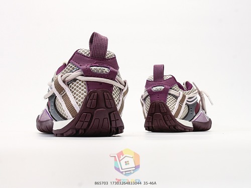 סניקרס Balenciaga Radar, חאקי וצהוב או בורדו וורוד, תמונה 15