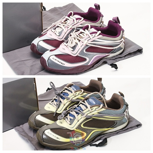 סניקרס Balenciaga Radar, חאקי וצהוב או בורדו וורוד, תמונה 21