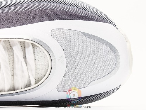 נעלי ריצה adidas Hyperboost Edge אפור כהה ולבן, תמונה 2