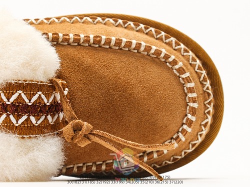 נעלי בית UGG Tasman Alpine לילדים, ערמון או חום כהה, תמונה 4