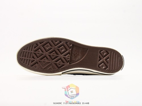 נעלי Converse Chuck Taylor All Star Archive Stars גבוהות, שחור או כחול כהה עם כוכבים, תמונה 16