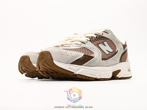 נעלי New Balance 530 שמנת וחום, תמונה 6