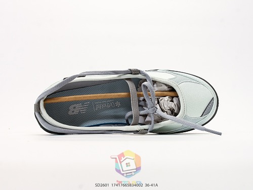 נעלי בלרינה New Balance Flat Breeze, אפור בהיר, אדום, כסף, שחור, תמונה 8