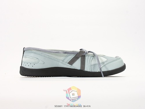 נעלי בלרינה New Balance Flat Breeze, אפור בהיר, אדום, כסף, שחור, תמונה 9
