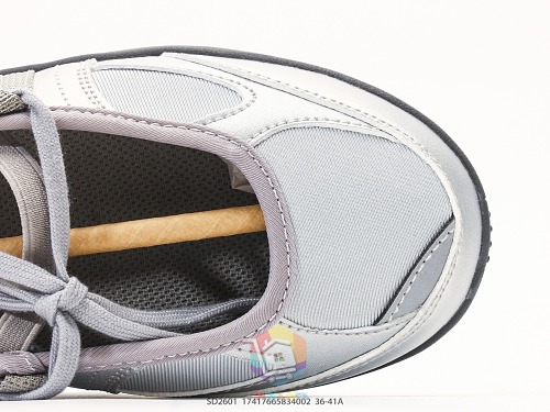 נעלי בלרינה New Balance Flat Breeze, אפור בהיר, אדום, כסף, שחור, תמונה 21