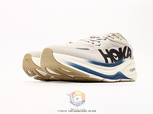 נעלי ריצה HOKA Clifton PRO, שחור-כתום, שחור-לילך, שמנת-כחול, שמנת-חום, תמונה 25