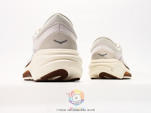 נעלי ריצה HOKA Clifton PRO, שחור-כתום, שחור-לילך, שמנת-כחול, שמנת-חום, תמונה 34