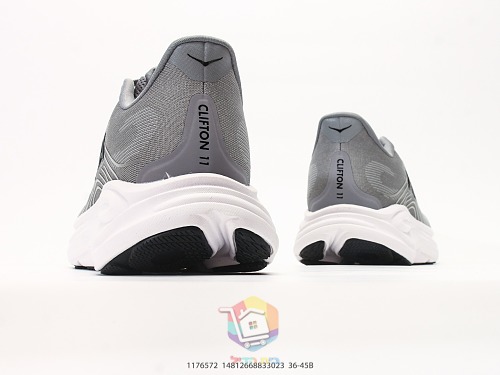 נעלי ריצה HOKA Clifton 11, אפור, חום, לילך, תכלת, תמונה 5