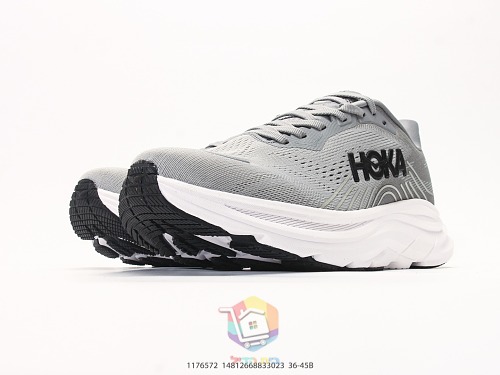 נעלי ריצה HOKA Clifton 11, אפור, חום, לילך, תכלת, תמונה 6