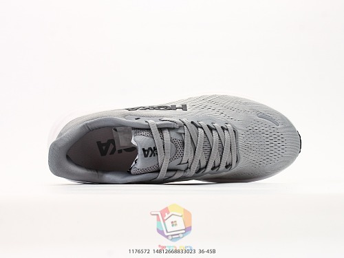 נעלי ריצה HOKA Clifton 11, אפור, חום, לילך, תכלת, תמונה 8