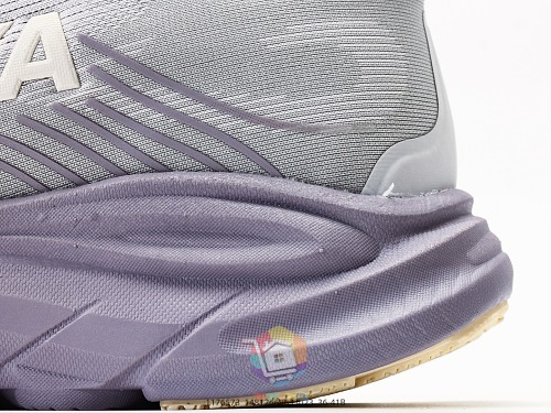 נעלי ריצה HOKA Clifton 11, אפור, חום, לילך, תכלת, תמונה 21