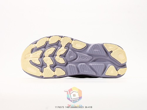 נעלי ריצה HOKA Clifton 11, אפור, חום, לילך, תכלת, תמונה 24