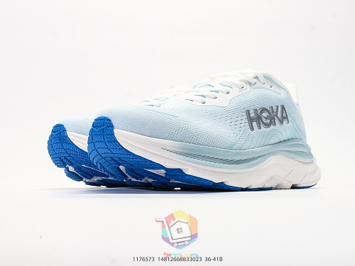 נעלי ריצה HOKA Clifton 11, אפור, חום, לילך, תכלת, תמונה 33