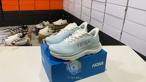 נעלי ריצה HOKA Clifton 11, אפור, חום, לילך, תכלת, תמונה 38