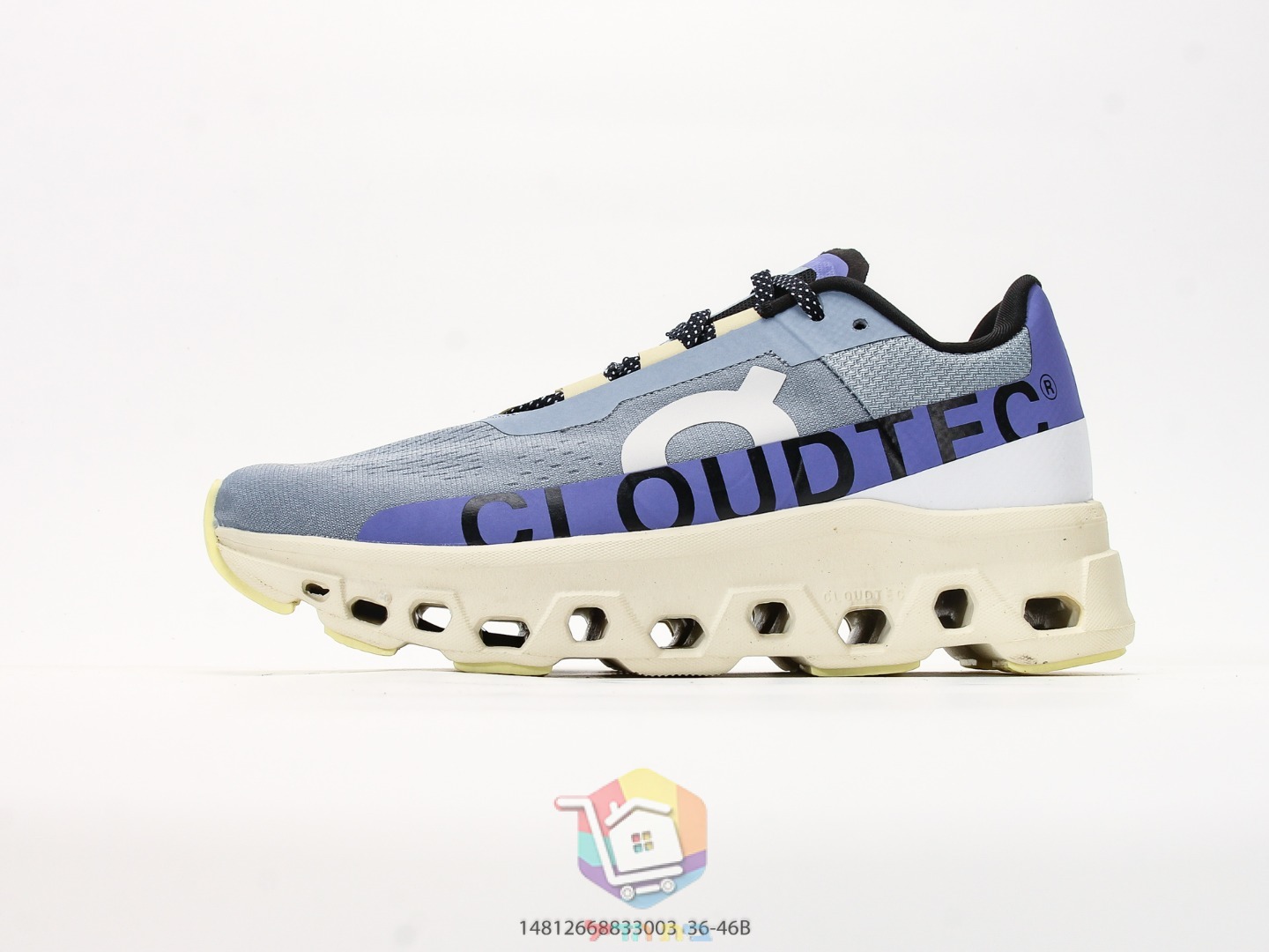 On Cloudmonster Laufschuhe, Blaugrau, Petrol, Creme oder Schwarz