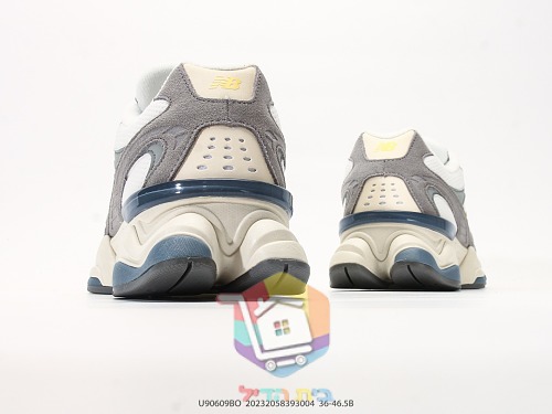 נעלי New Balance 9060R אפור, שמנת וזהב 4