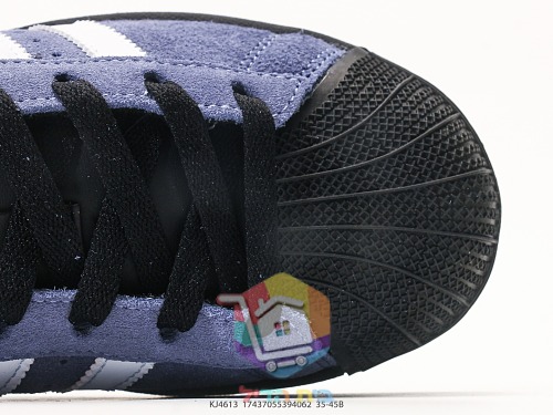נעלי adidas Superstar מזמש כחול-סגול 1