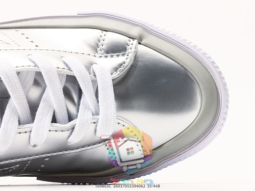 נעלי Converse One Star מעור לכה, כסף, תכלת, כחול כהה 22