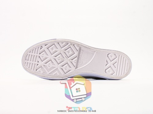 נעלי Converse One Star מעור לכה, כסף, תכלת, כחול כהה 26