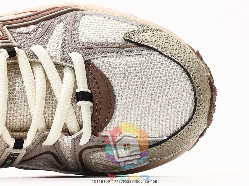 נעלי שטח ASICS Gel-Kahana 8, שמנת-חום, כחול-זהב 12