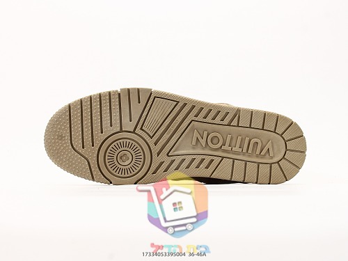 Louis Vuitton LV Trainer sneakers, tan suede or black and grey 12
