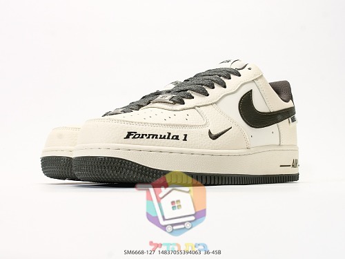 Nike Air Force 1 Low sneakers with a Formula 1 print, four colourways 15