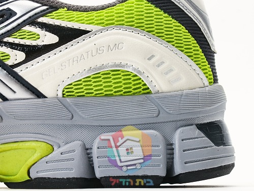 נעלי ASICS GEL-Stratus MC, ליים וכסף 2